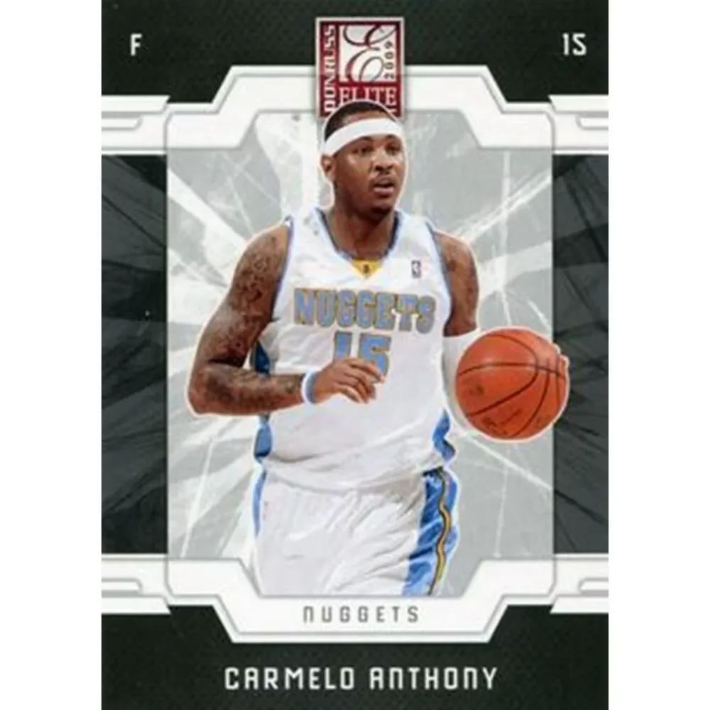 2009 Donruss Elite Basketball Card - #24 Carmelo Anthony